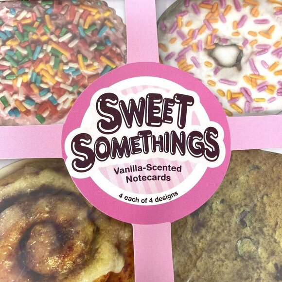 Sweet Somethings Vanilla Scented Notecards Preowned - Picture 2 of 6